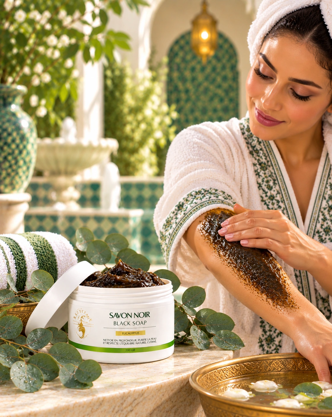 Savon noir à base eucalyptus - Ralycane - 03